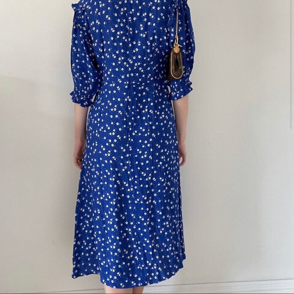 NWT FAITHFULL JEAN-MARIE MIDI DRESS - Picture 2 of 3